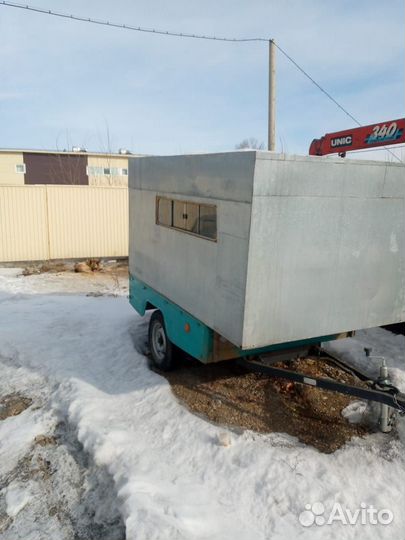 Съёмный модуль в прицеп вместе с прицепом