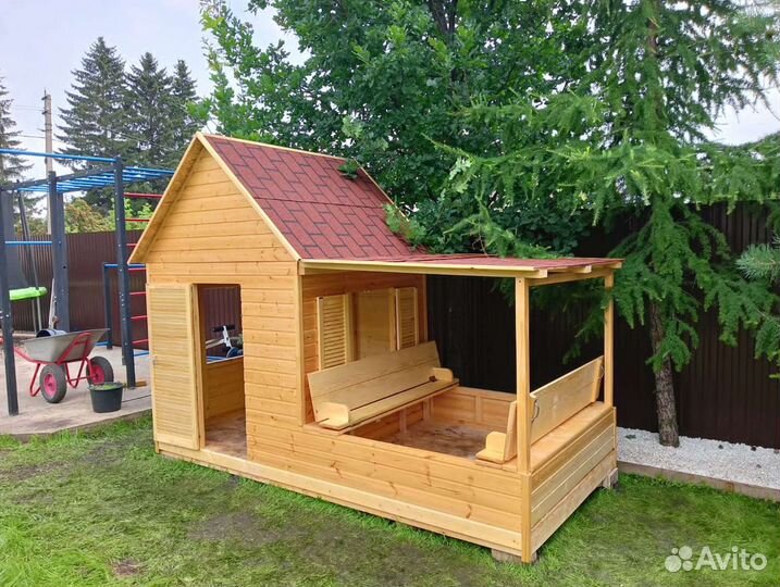 Детский домик для дачи
