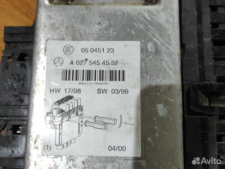 Блок sam передний правый mercedes benz w220