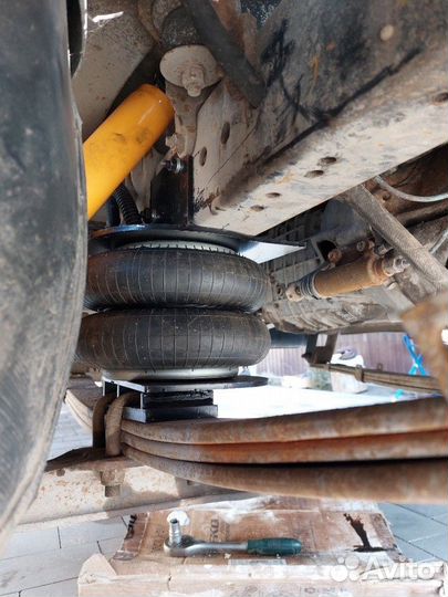 Передняя пневмоподвеска на Газель