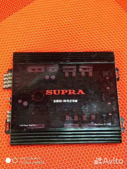 Усилитель supra SBD -A4240