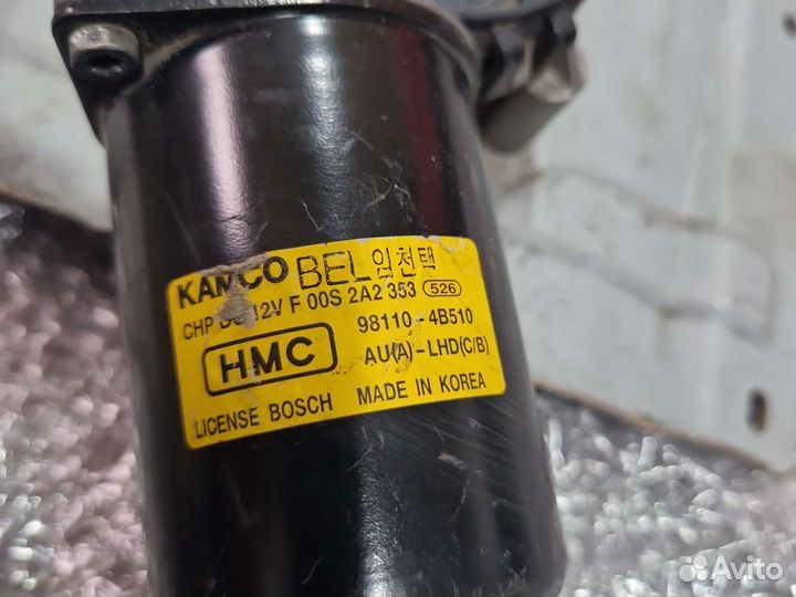 Мотор стеклоочистителя в сборе Hyundai Porter1