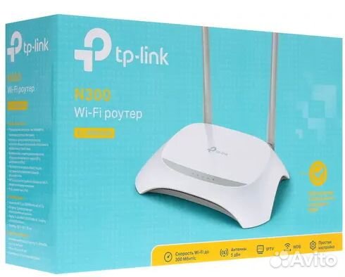 Wi-Fi роутер TP-Link TL-WR840N