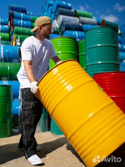 Бочки металлические пищевые 200 литров