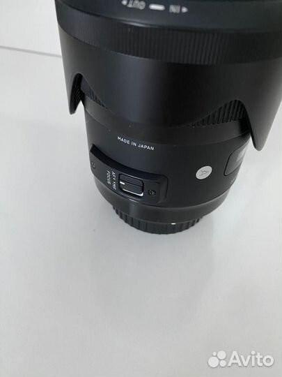 Объектив sigma 35 mm 1.4 DG ART для Canon