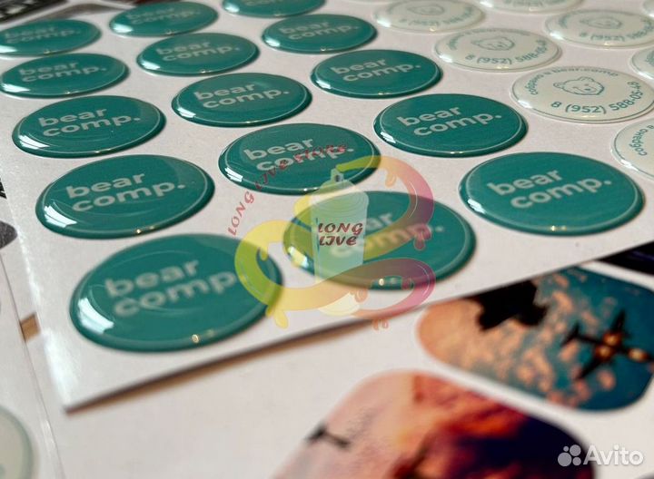 3d стикеры на телефон оптом