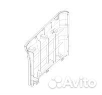 Левая крышка Samsung 4300 JC63-01893A