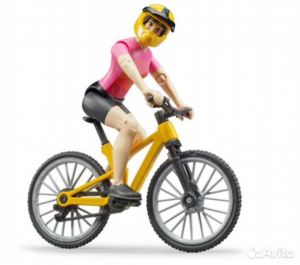 Набор Bruder велосипедистка
