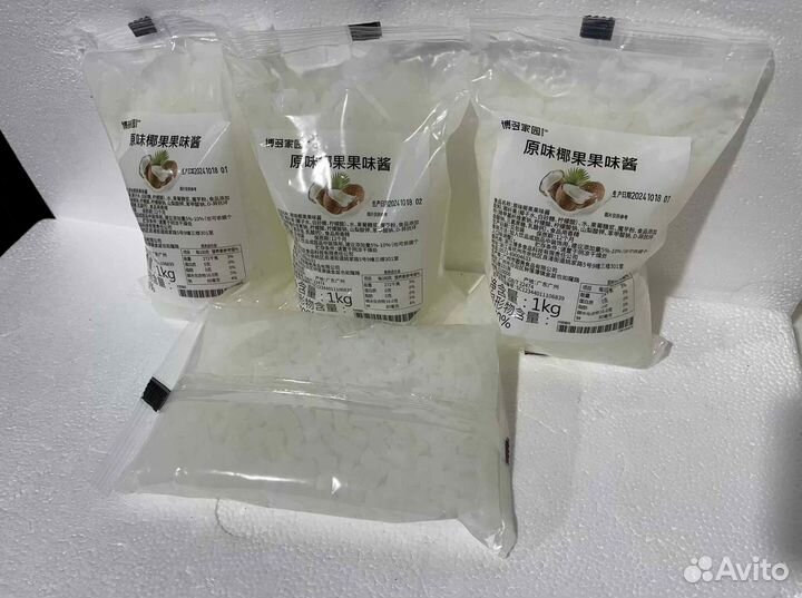 Кокосовое желе для бабл ти оптом