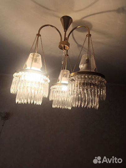 Люстра чешская
