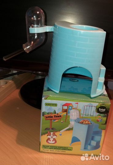 Новая Для хомяка 3 в 1 нужная вещь в клетку