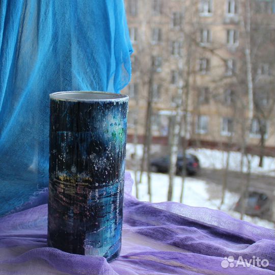 Ваза для цветов стекло