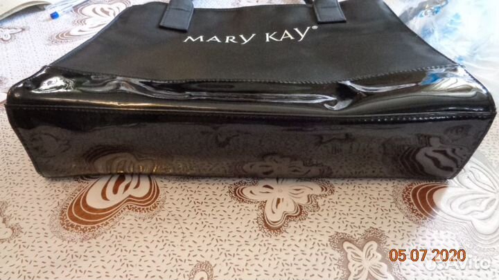 Сумка черная на молнии Mary Kay