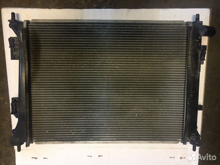 Радиатор охлаждения двигателя solaris