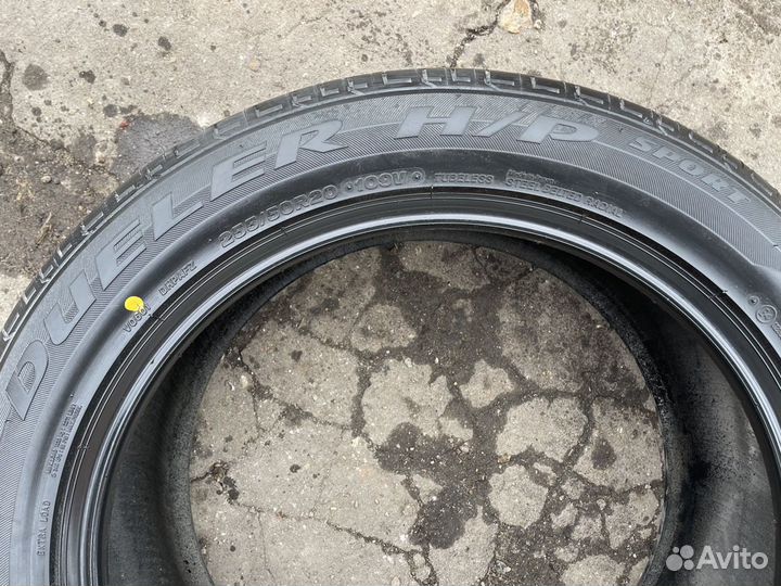 Bridgestone Dueler H/P Sport 255/50 R20 109V, 1 шт