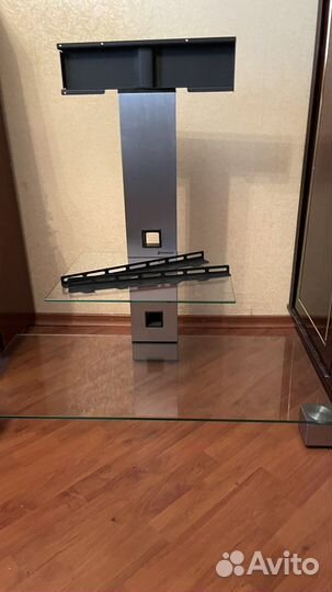 Тв стойка Sonorous PL2500, прозрачный/стальной