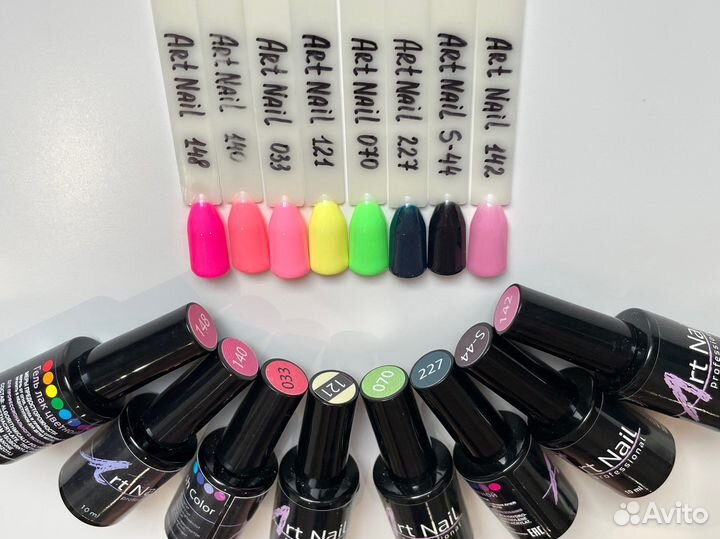 Набор гель-лаков 8 штук