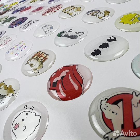 3D стикеры опт с твоим дизайном