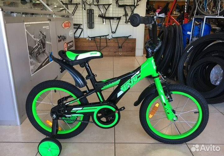 Детский четырехколесный велосипед 14