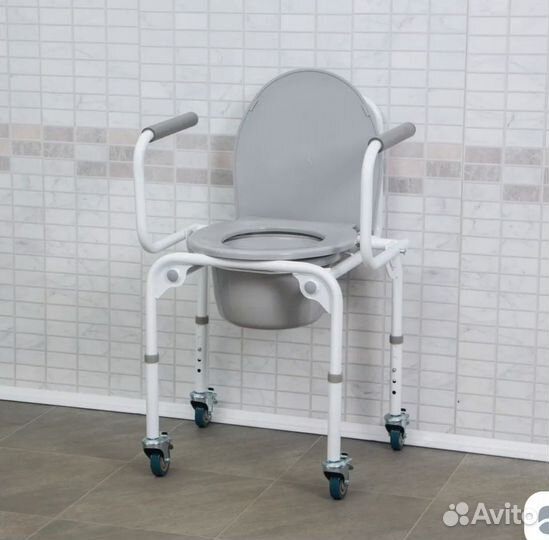 Санитарный стул туалет на колесах Ortonica TU 80