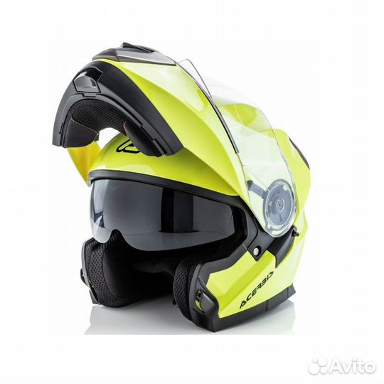 Мотошлем Acerbis serel Yellow-2