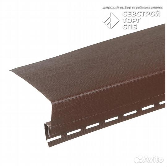 Профиль околооконный Nordside 3050мм коричневый