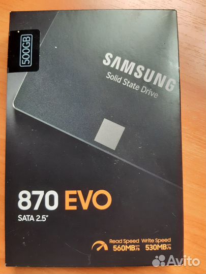 SSD - накопитель 500гб