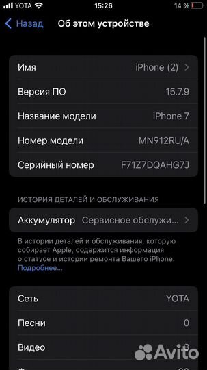 iPhone 7, 32 ГБ