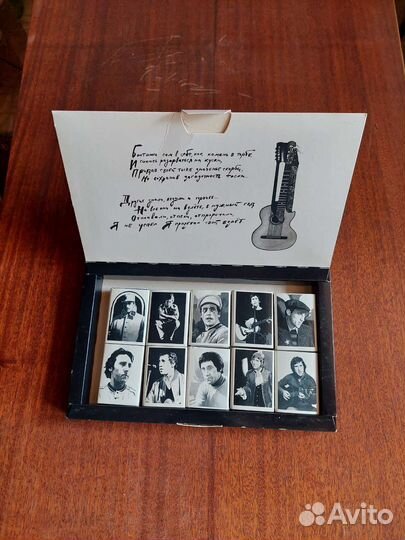 Спички коллекционные сувенирные Владимир Высоцкий