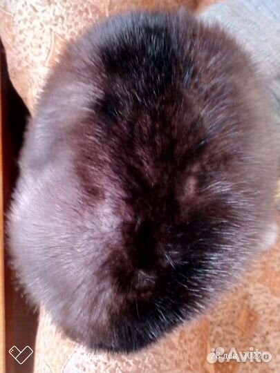 Берет женский норковый