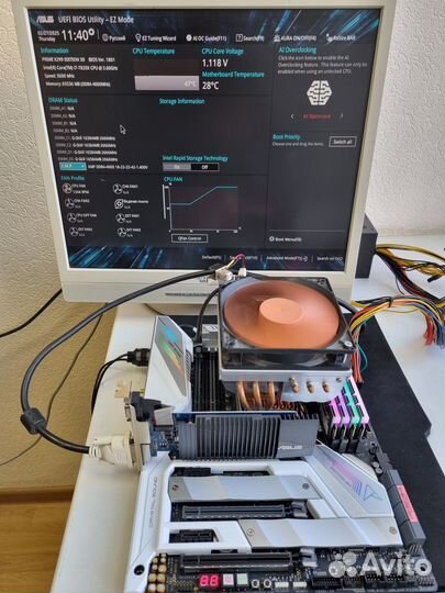 Asus primeX299,coreI7,64Gb