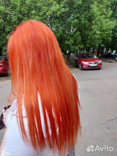 Окрашивание волос на дому