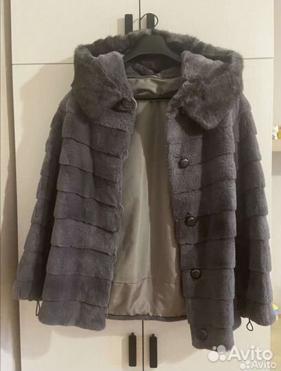 Шуба, мех бобрик