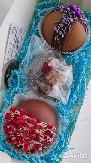 Шоколадные и чайные бомбочки