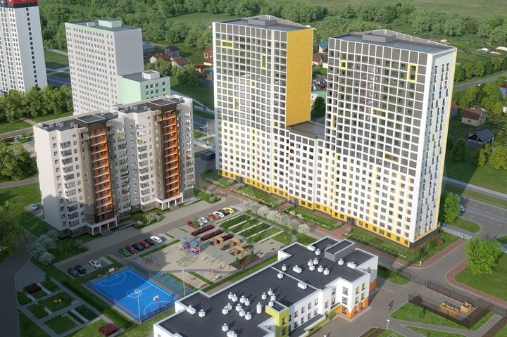 2-к. квартира, 47,8 м², 17/23 эт.