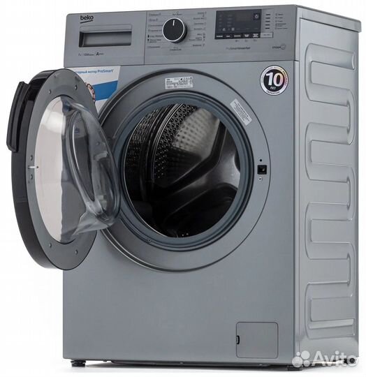 Стиральная машина Beko rspe 78612 S серебристая