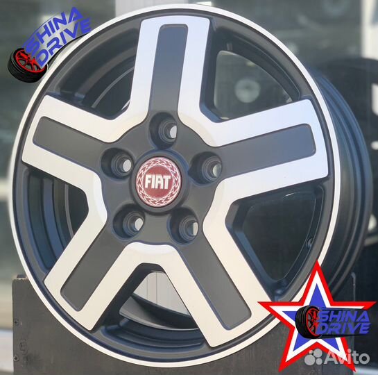 Диски Fiat Ducato Cargo R15 5x118 Black Groove