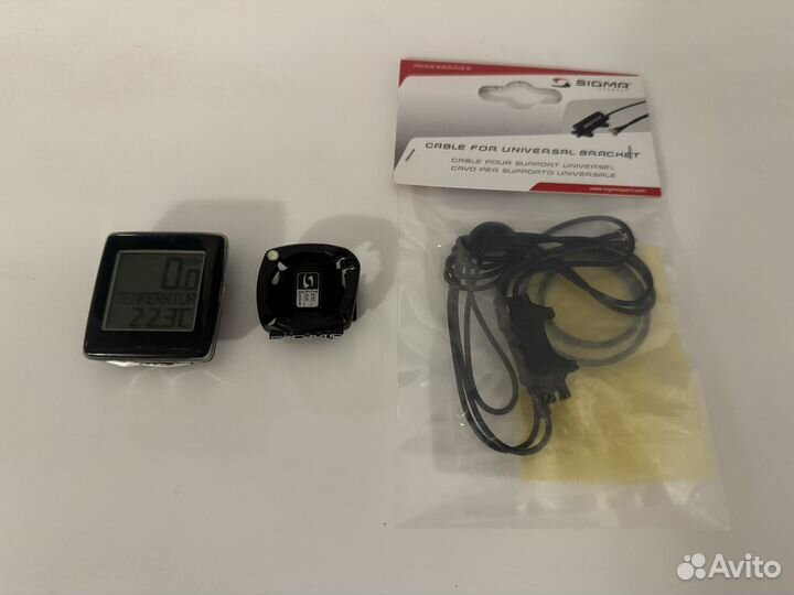 Велокомпьютер sigma bc 1609