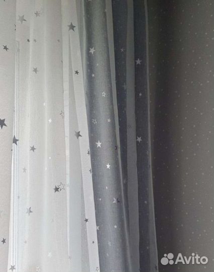 Шторы тюль и портьеры звезды