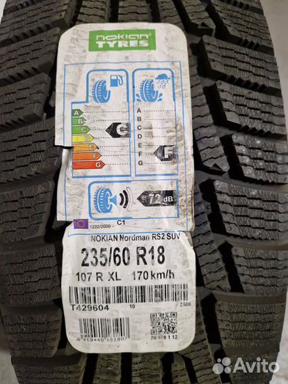 Nokian Tyres Nordman RS2 SUV 235/60 R18