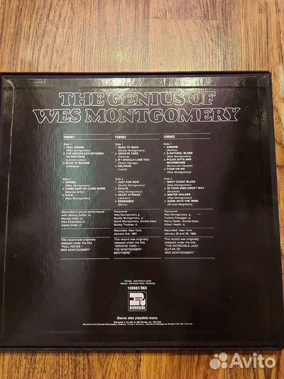 Wes Montgomery 3LP box set