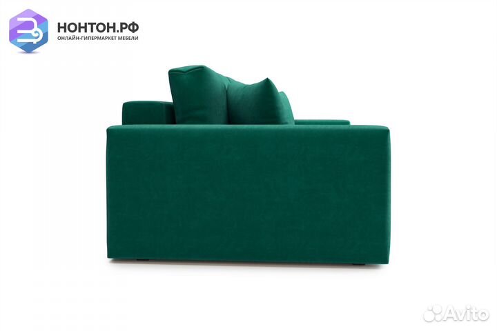 Диван тик-так Монарх изумрудный