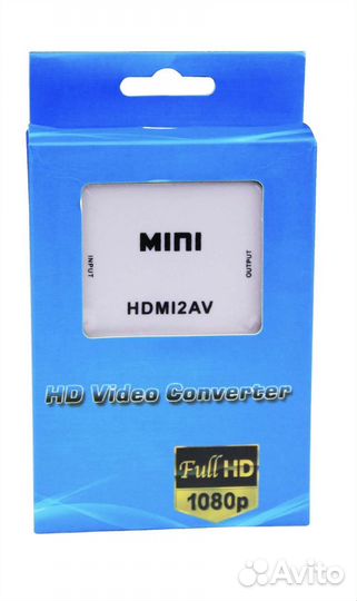 Преобразователь сигнала с hdmi на rca (тюльпаны)