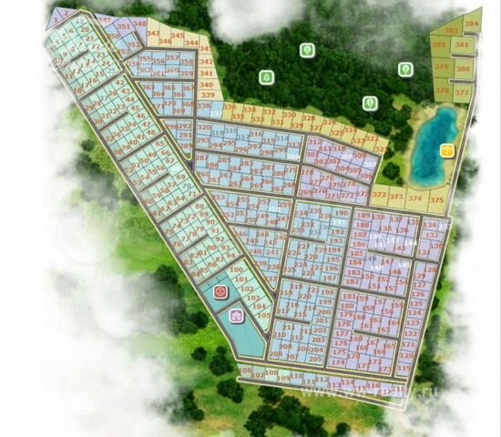 Участок 20 соток в Коттеджном поселке Подолье. Коммуникации по границе участка. 