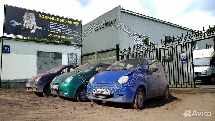 Амортизатор задний Дэу Матиз. Разбор