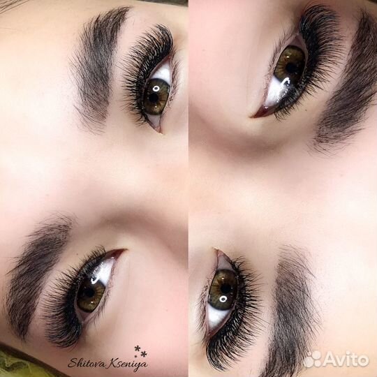 Наращивание ресниц, ламинирование бровей и ресниц