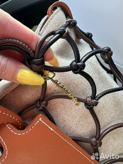 Сумка jacquemus в сетку