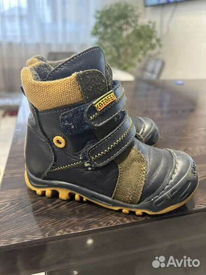 Ботинки демисезонные котофей 24 размер