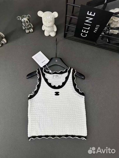 Chanel топ женский