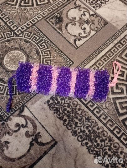 Мочалка ручной работы